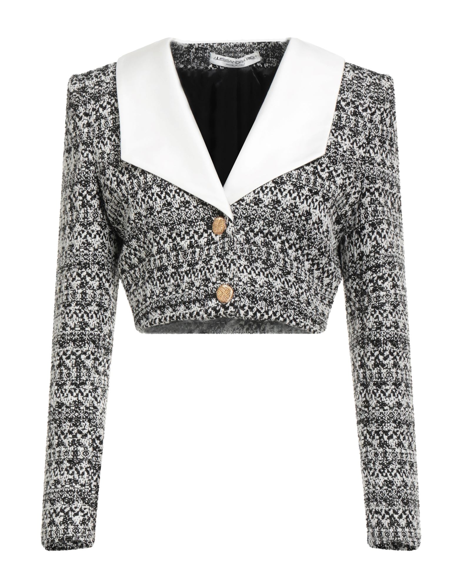 ALESSANDRA RICH Blazer Damen Schwarz ALESSANDRA RICH Blazer Damen Schwarz von ALESSANDRA RICH