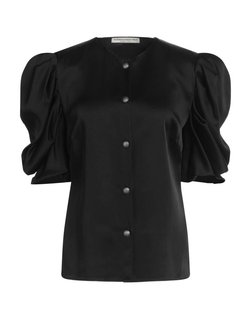 ALESSANDRA RICH Hemd Damen Schwarz von ALESSANDRA RICH