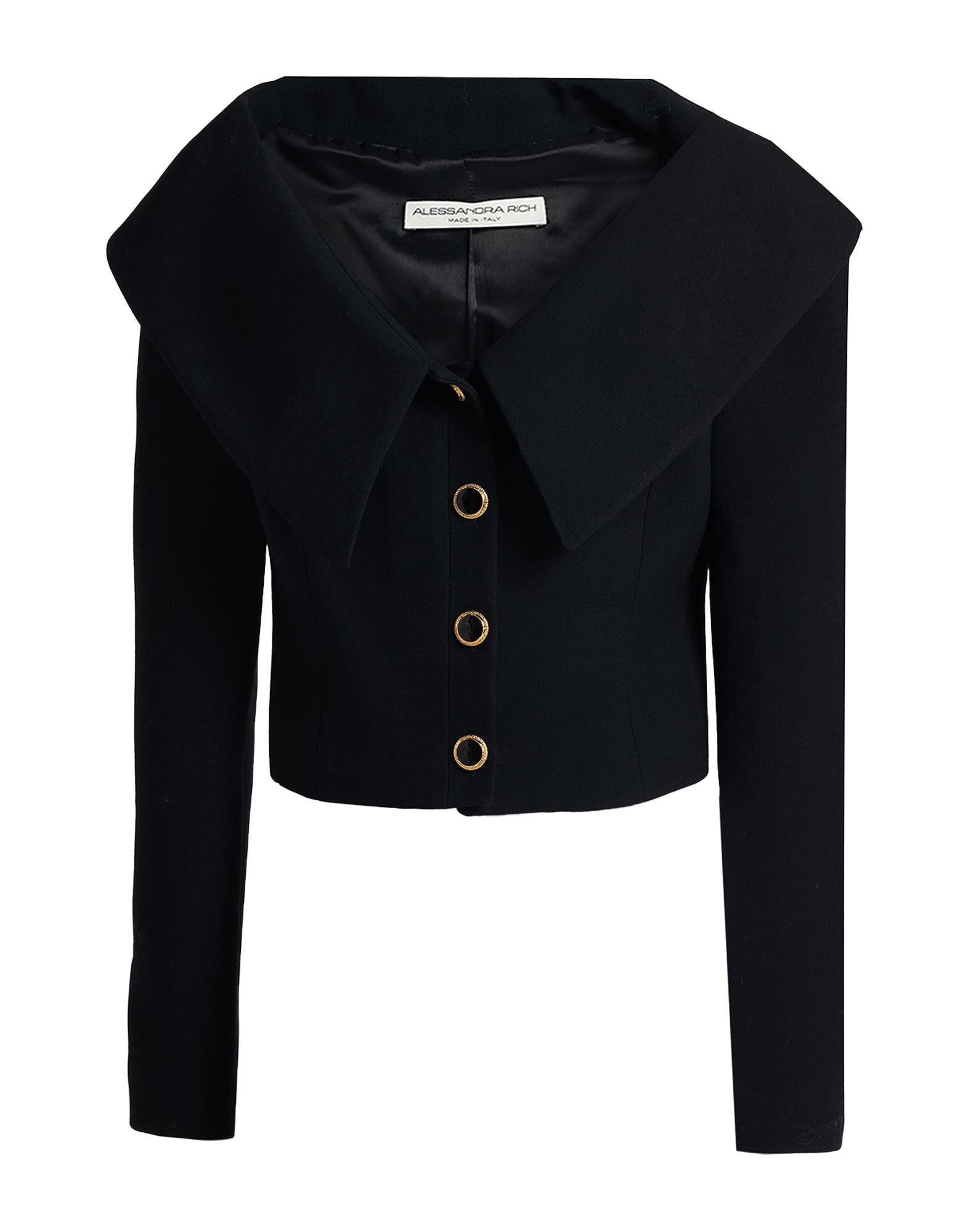 ALESSANDRA RICH Jacke & Anorak Damen Schwarz ALESSANDRA RICH Jacke & Anorak Damen Schwarz von ALESSANDRA RICH