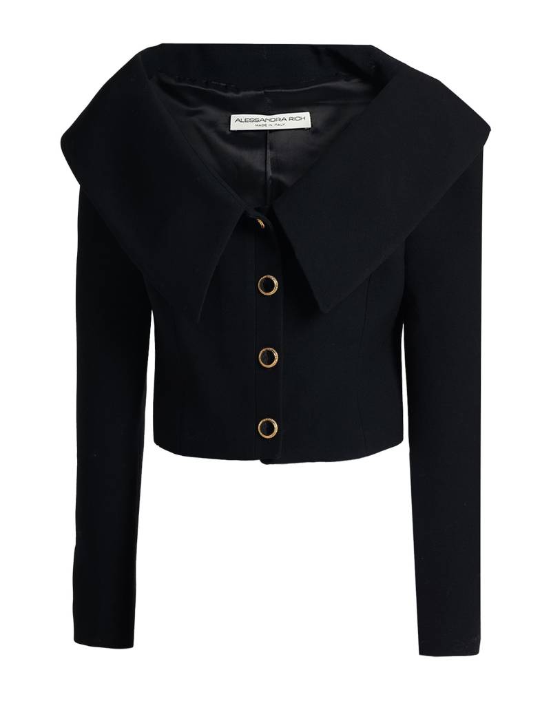 ALESSANDRA RICH Jacke & Anorak Damen Schwarz von ALESSANDRA RICH