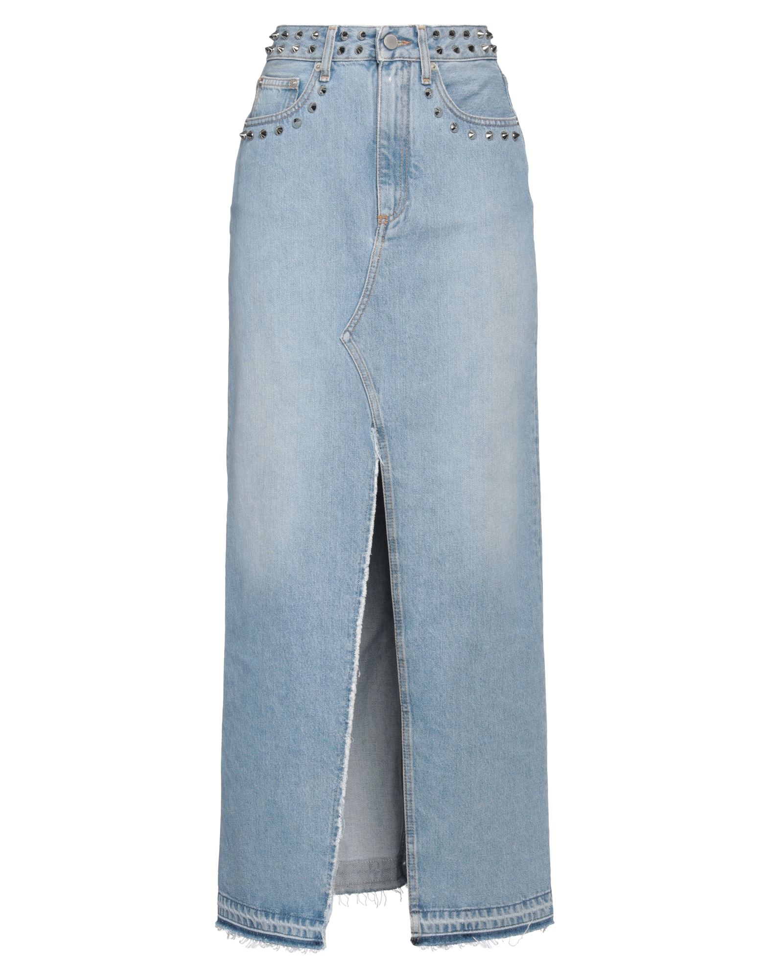 ALESSANDRA RICH Jeansrock Damen Blau ALESSANDRA RICH Jeansrock Damen Blau von ALESSANDRA RICH