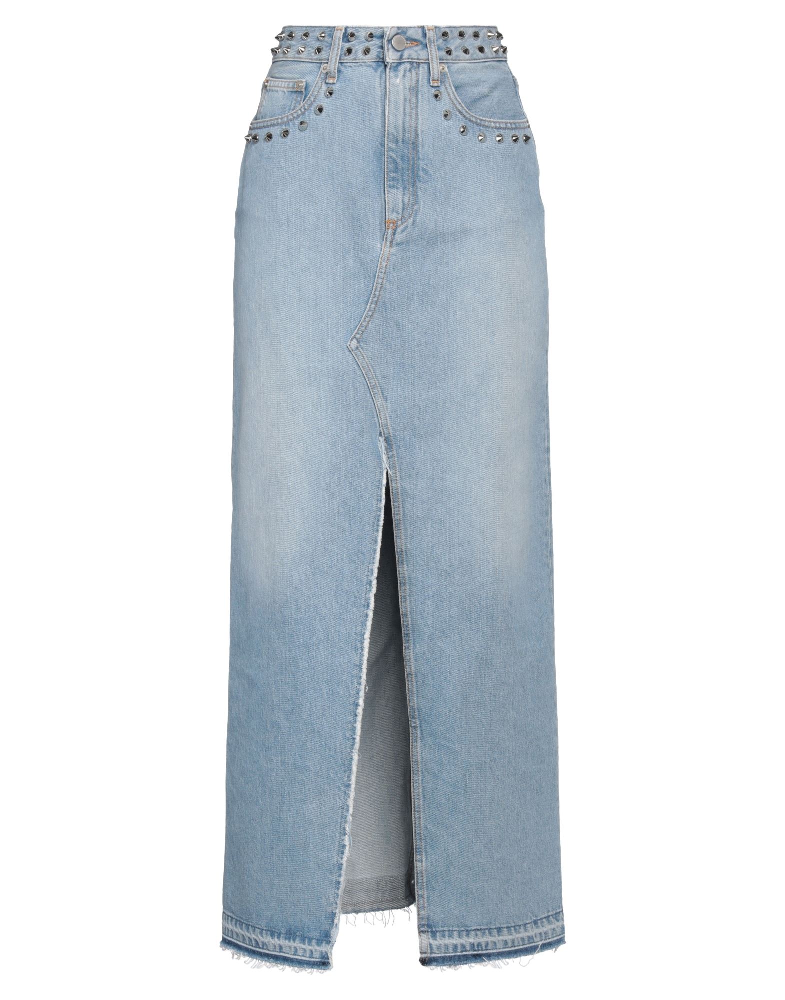 ALESSANDRA RICH Jeansrock Damen Blau von ALESSANDRA RICH