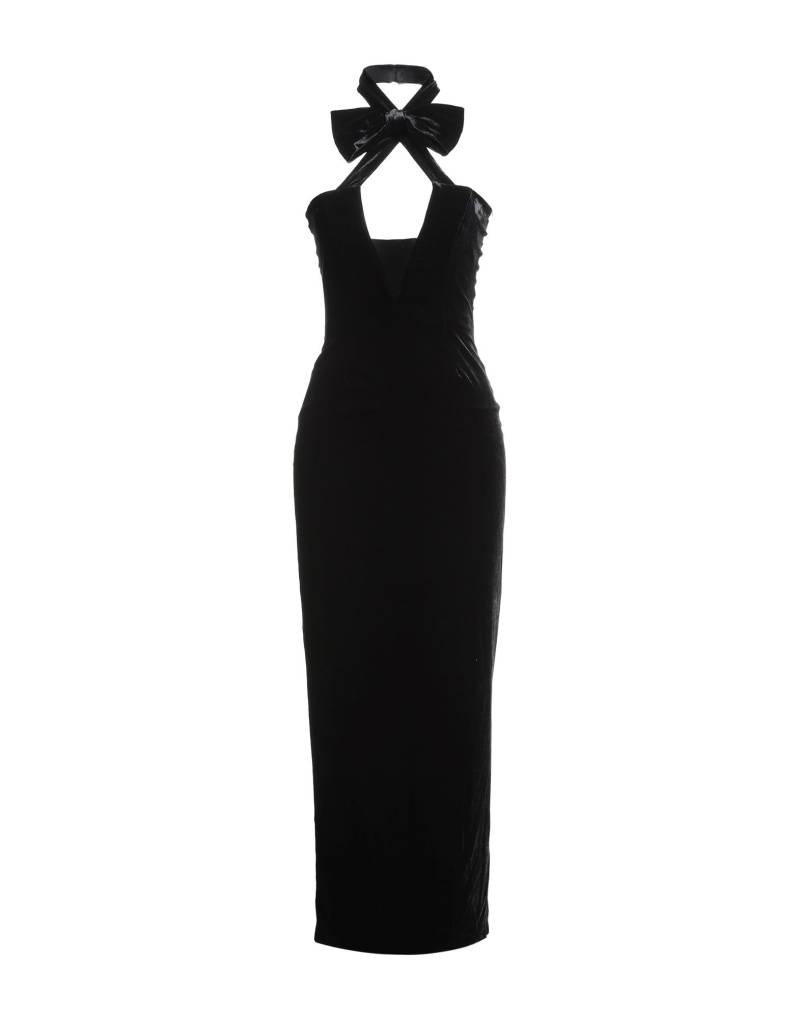 ALESSANDRA RICH Maxi-kleid Damen Schwarz von ALESSANDRA RICH