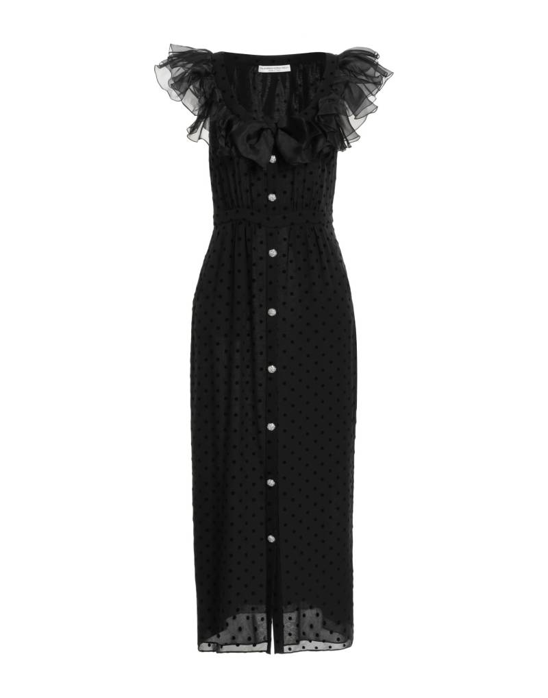 ALESSANDRA RICH Midi-kleid Damen Schwarz von ALESSANDRA RICH