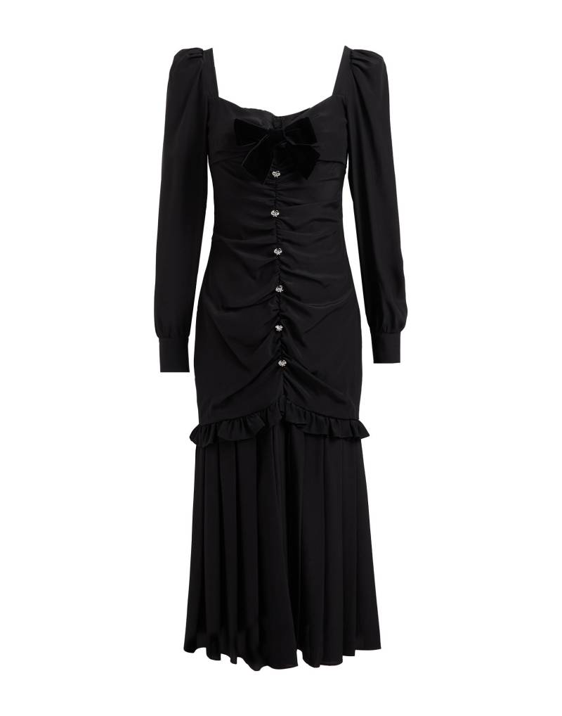 ALESSANDRA RICH Midi-kleid Damen Schwarz von ALESSANDRA RICH