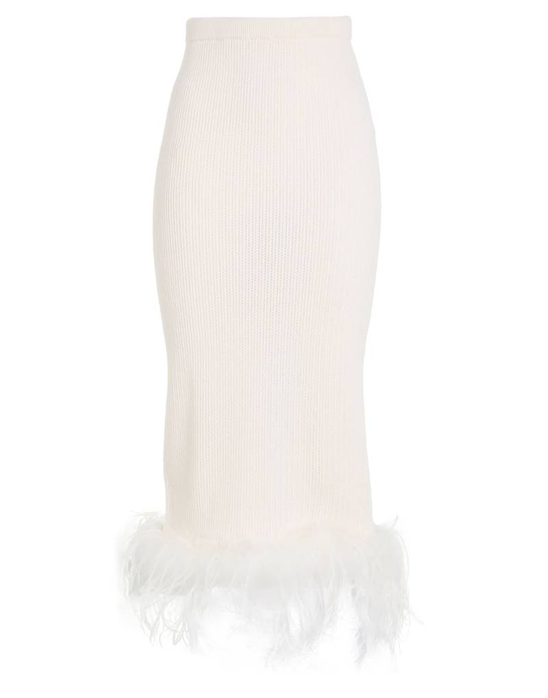 ALESSANDRA RICH Midi-rock Damen Elfenbein von ALESSANDRA RICH