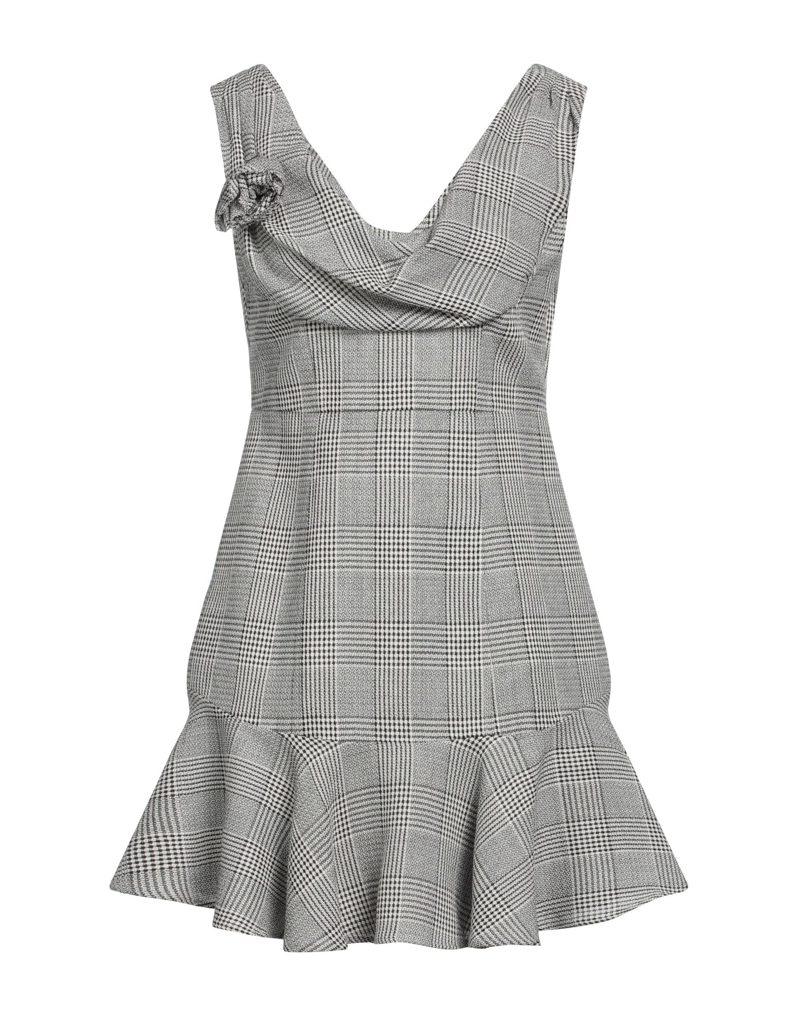 ALESSANDRA RICH Mini-kleid Damen Grau von ALESSANDRA RICH