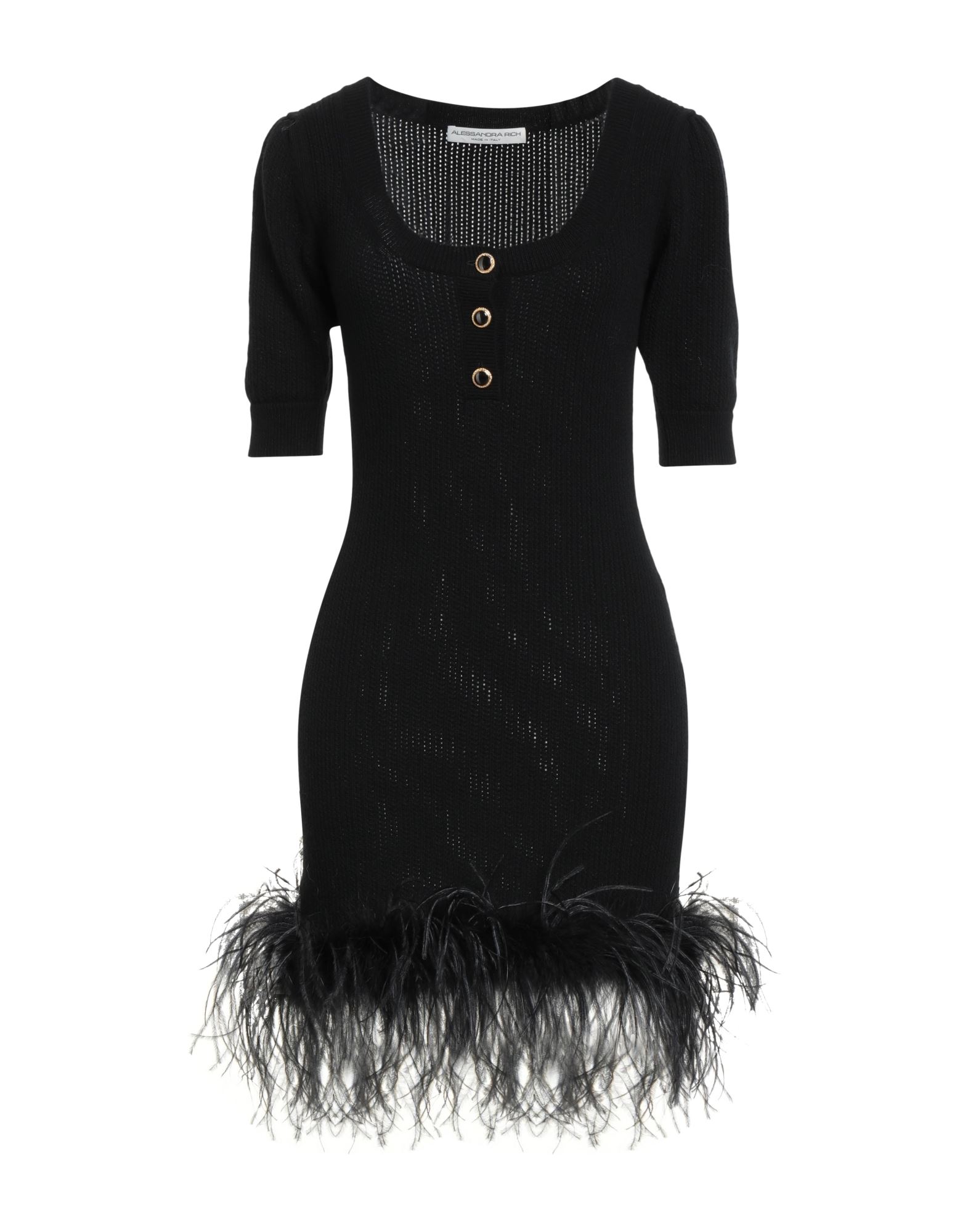 ALESSANDRA RICH Mini-kleid Damen Schwarz ALESSANDRA RICH Mini-kleid Damen Schwarz von ALESSANDRA RICH