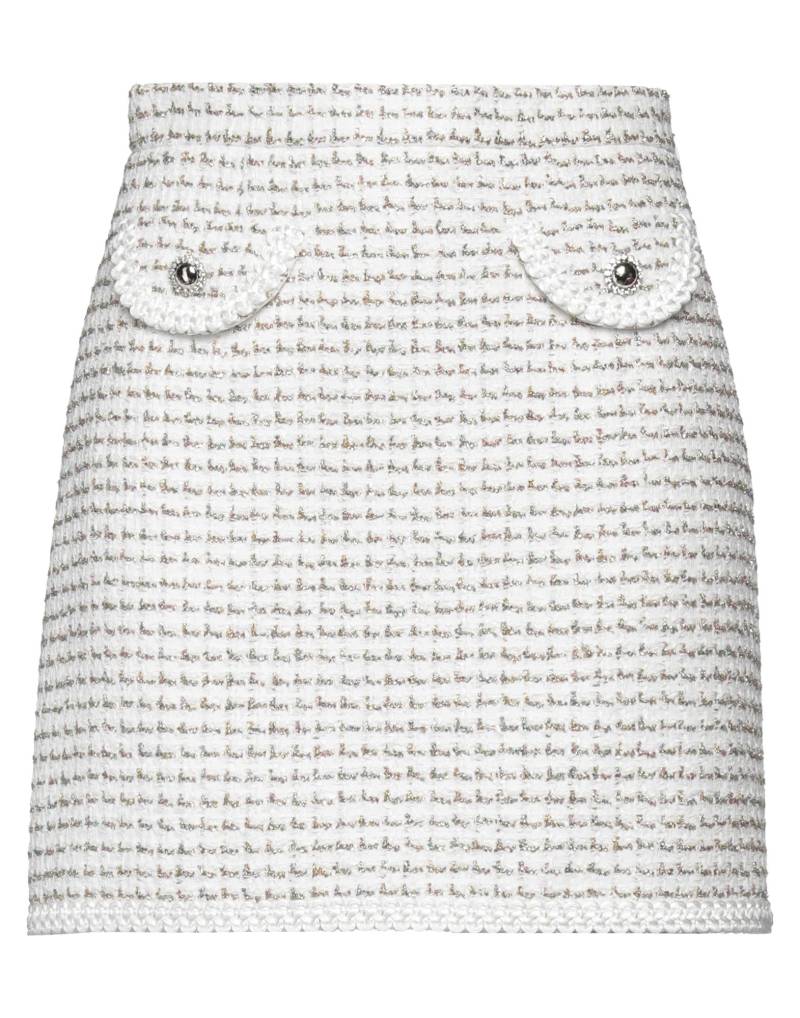 ALESSANDRA RICH Minirock Damen Weiß von ALESSANDRA RICH