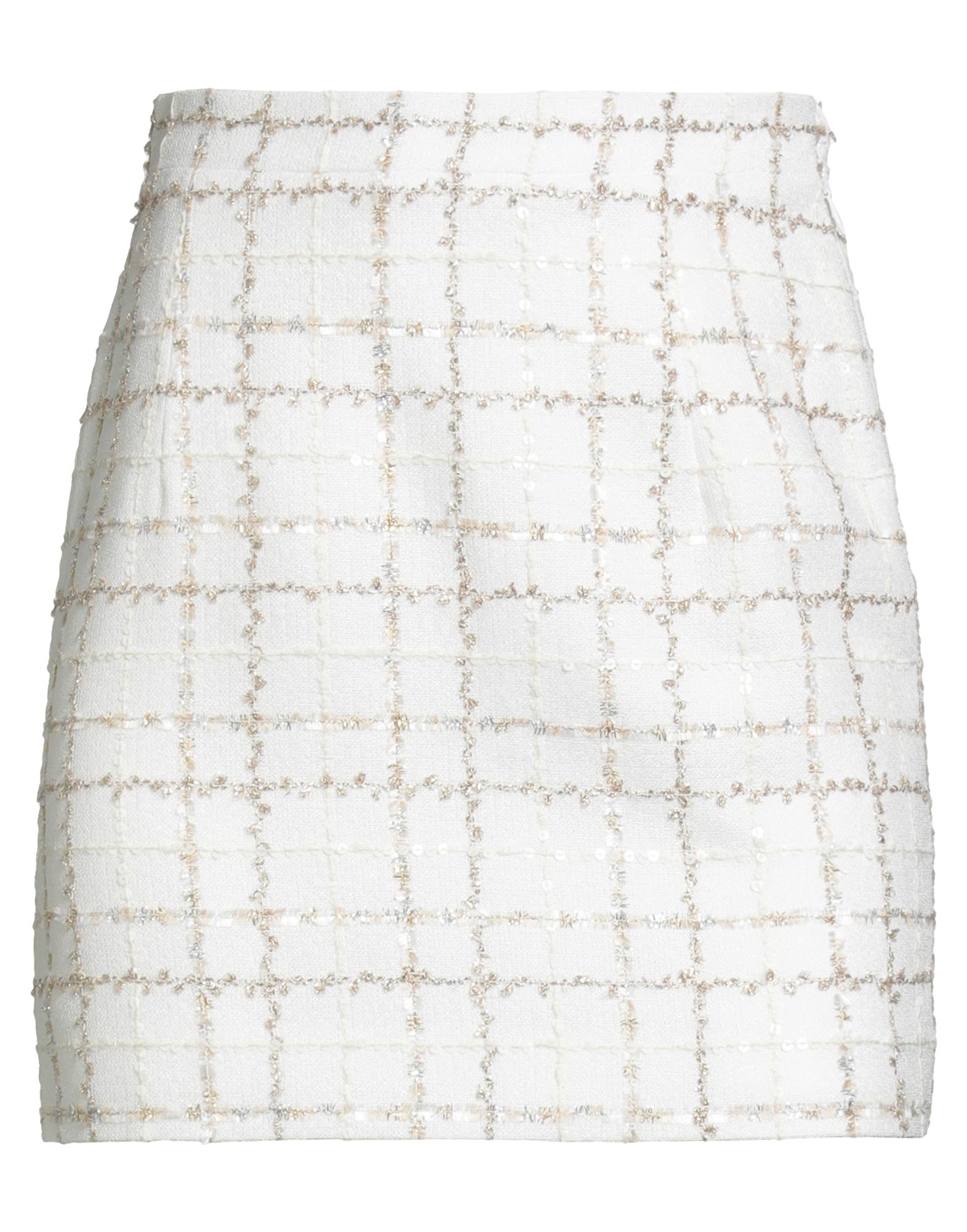 ALESSANDRA RICH Minirock Damen Weiß von ALESSANDRA RICH