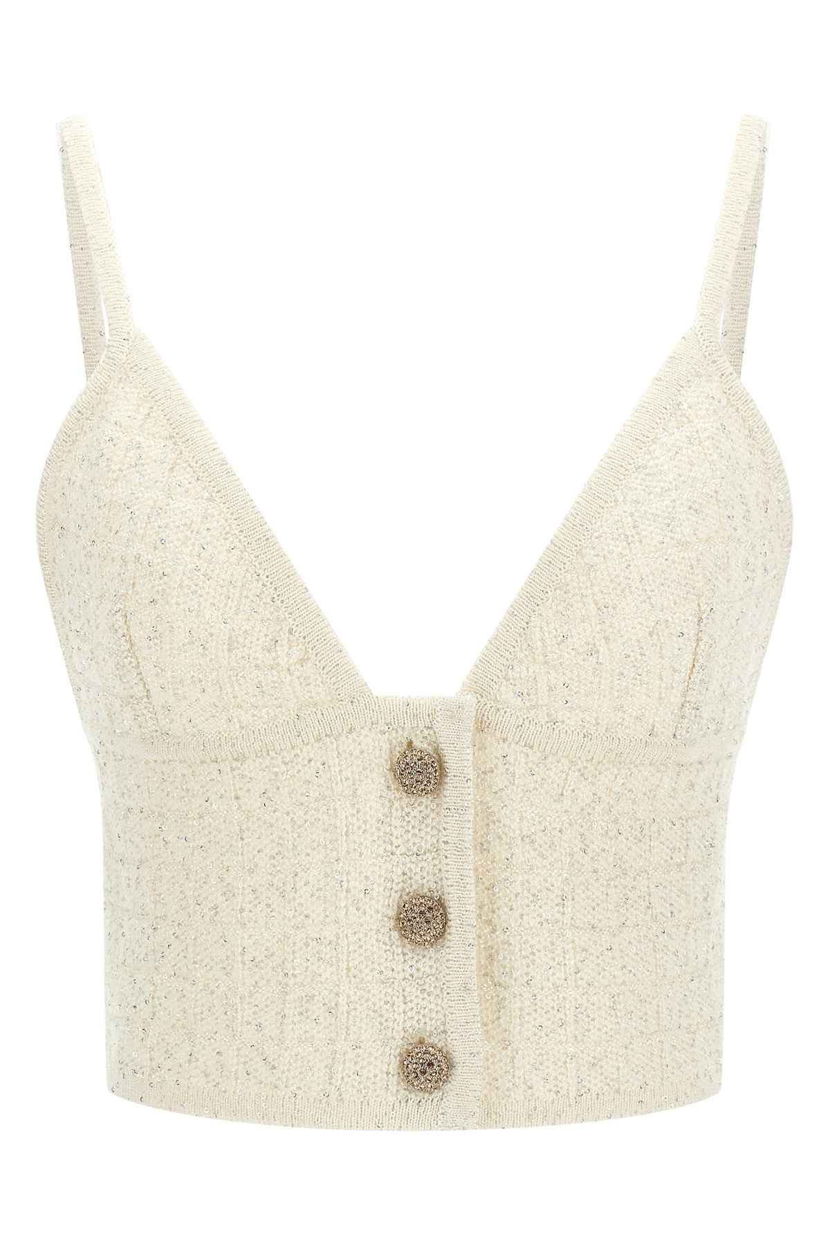 ALESSANDRA RICH Paillettenoberteil von ALESSANDRA RICH