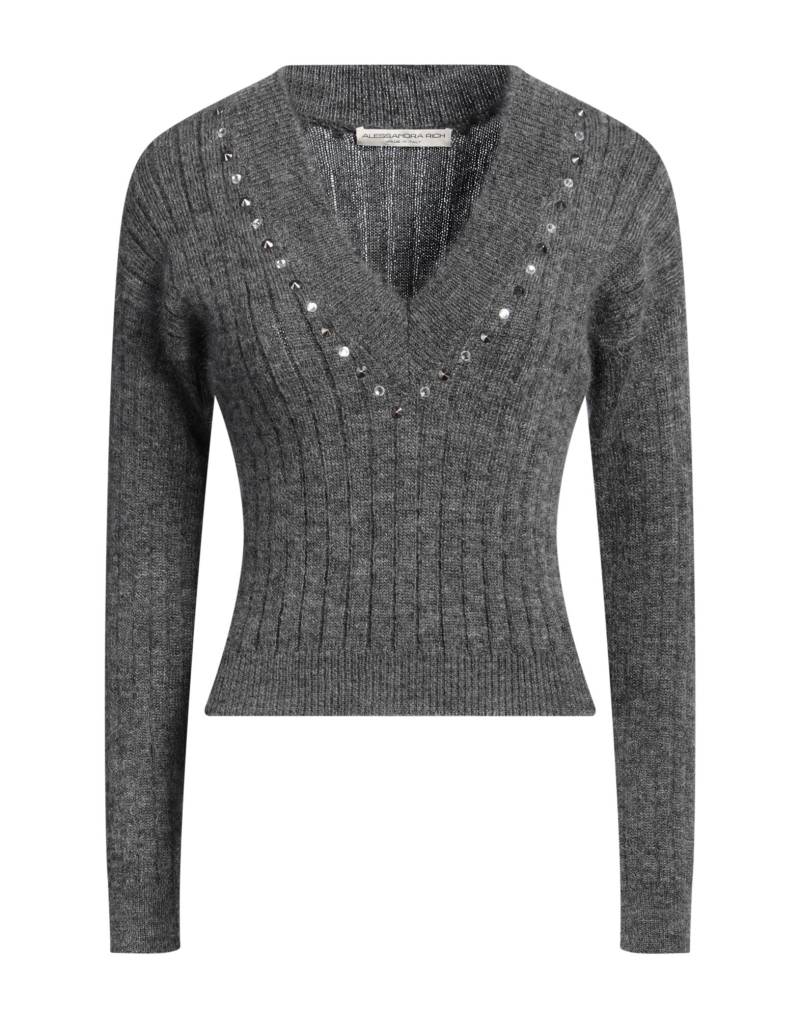 ALESSANDRA RICH Pullover Damen Blei von ALESSANDRA RICH