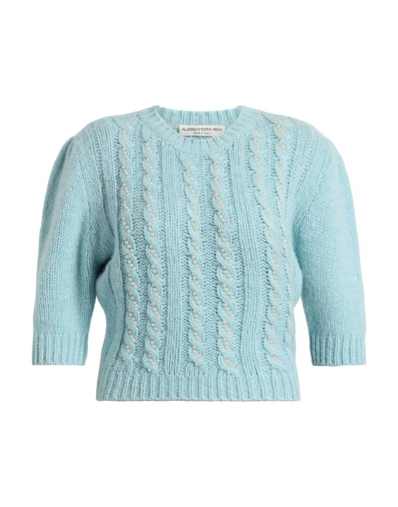ALESSANDRA RICH Pullover Damen Hellblau von ALESSANDRA RICH