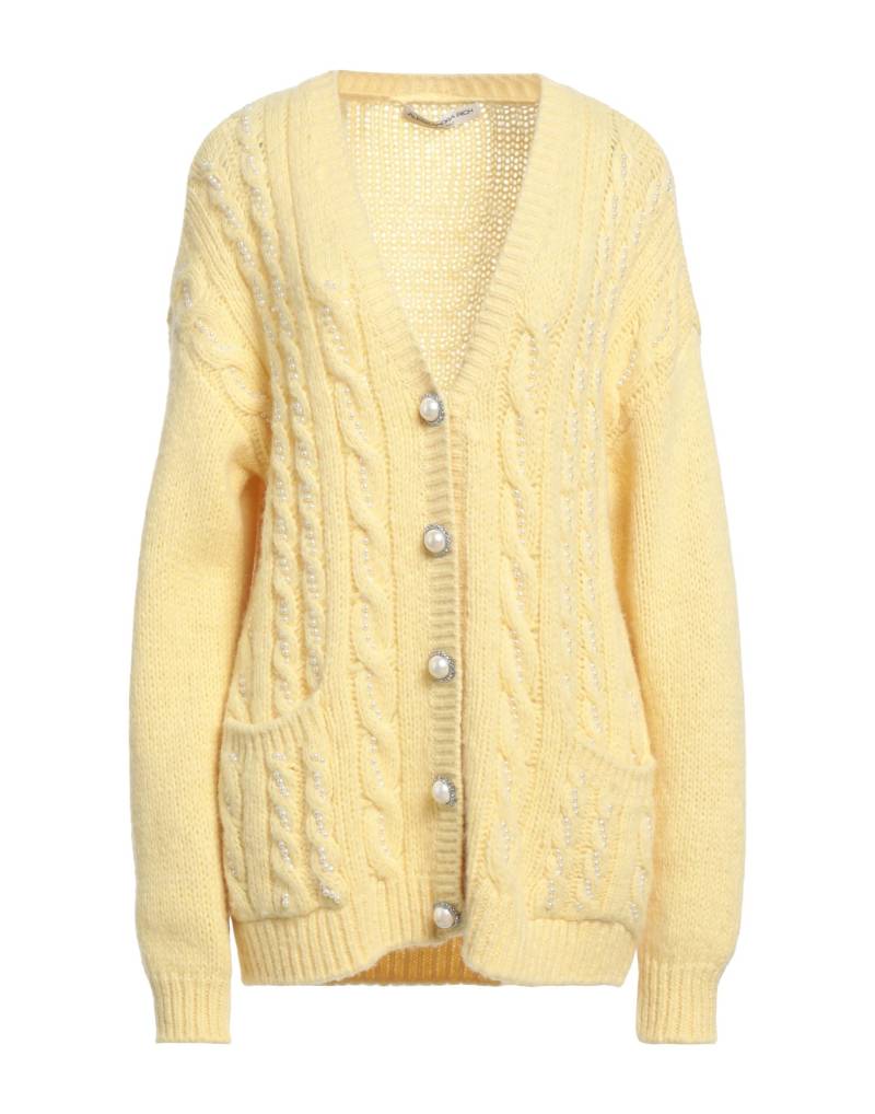 ALESSANDRA RICH Strickjacke Damen Gelb von ALESSANDRA RICH