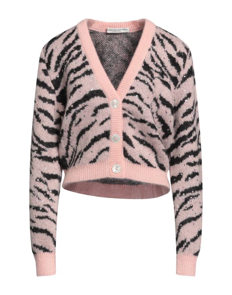 ALESSANDRA RICH Strickjacke Damen Hellrosa von ALESSANDRA RICH