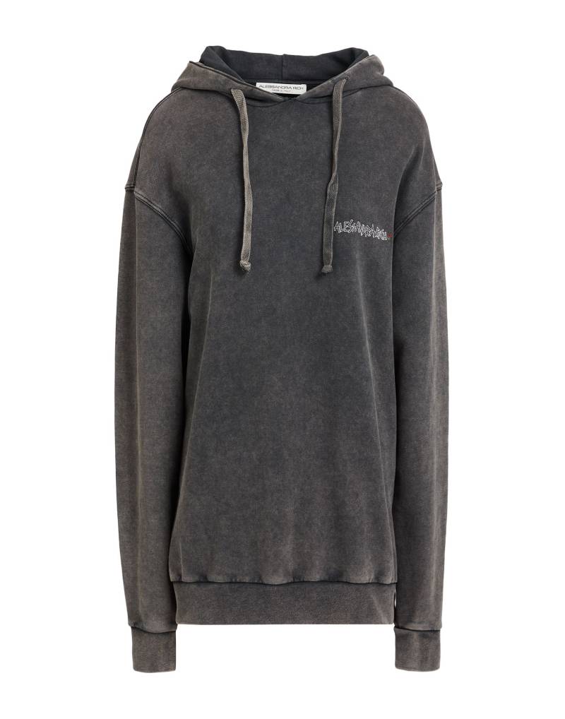 ALESSANDRA RICH Sweatshirt Damen Blei von ALESSANDRA RICH