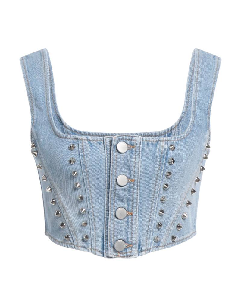 ALESSANDRA RICH Top Damen Blau von ALESSANDRA RICH