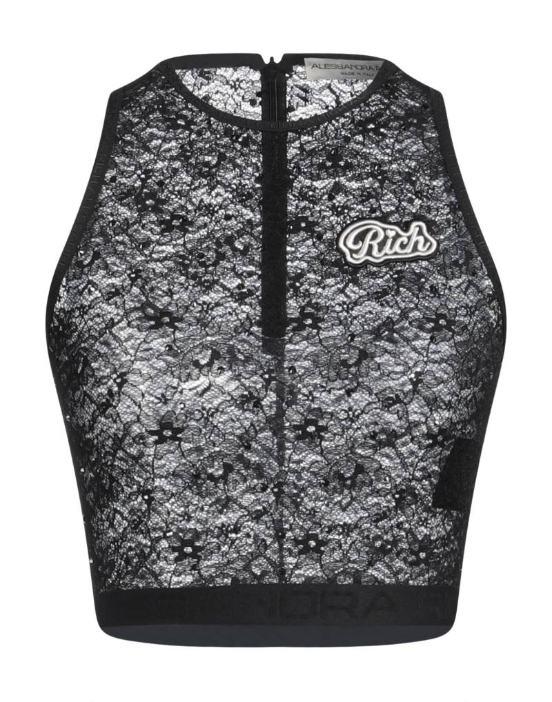 ALESSANDRA RICH Top Damen Schwarz von ALESSANDRA RICH