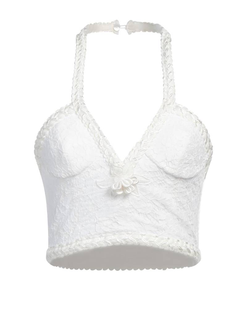 ALESSANDRA RICH Top Damen Weiß von ALESSANDRA RICH