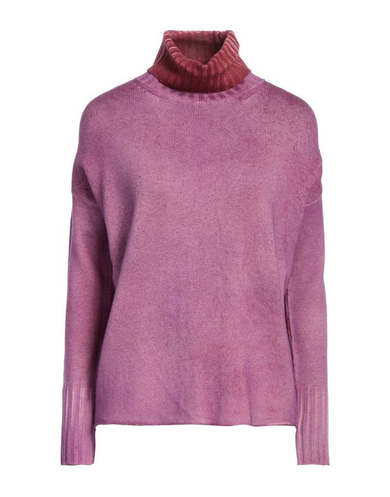 ALESSANDRO ASTE Rollkragenpullover Damen Violett von ALESSANDRO ASTE