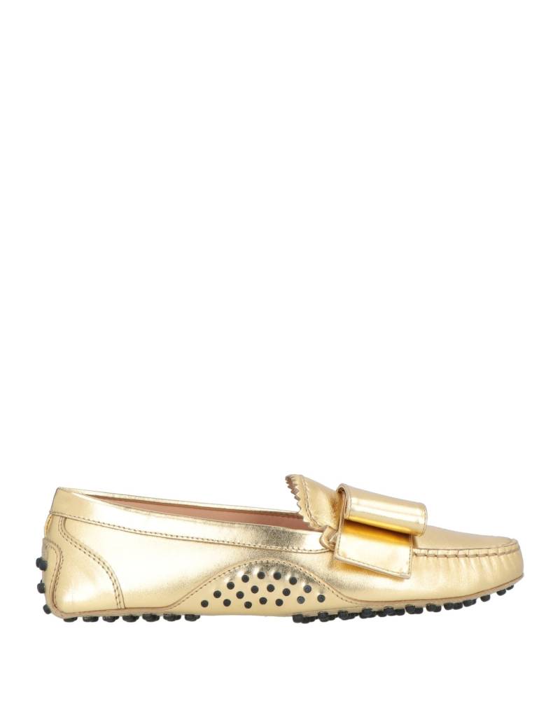 ALESSANDRO DELL'ACQUA x TOD'S Mokassin Damen Gold von ALESSANDRO DELL'ACQUA x TOD'S