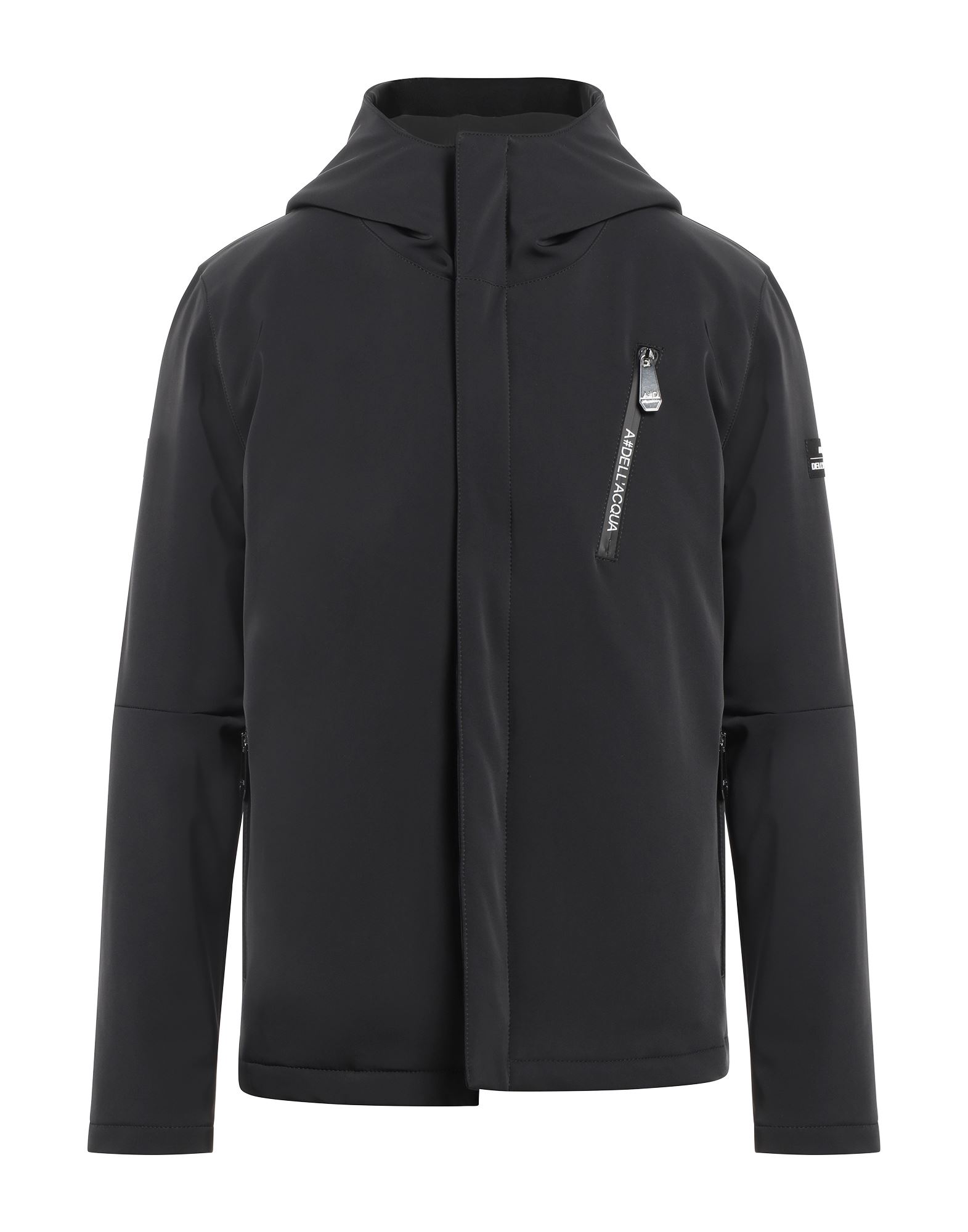 ALESSANDRO DELL'ACQUA Jacke & Anorak Herren Schwarz von ALESSANDRO DELL'ACQUA