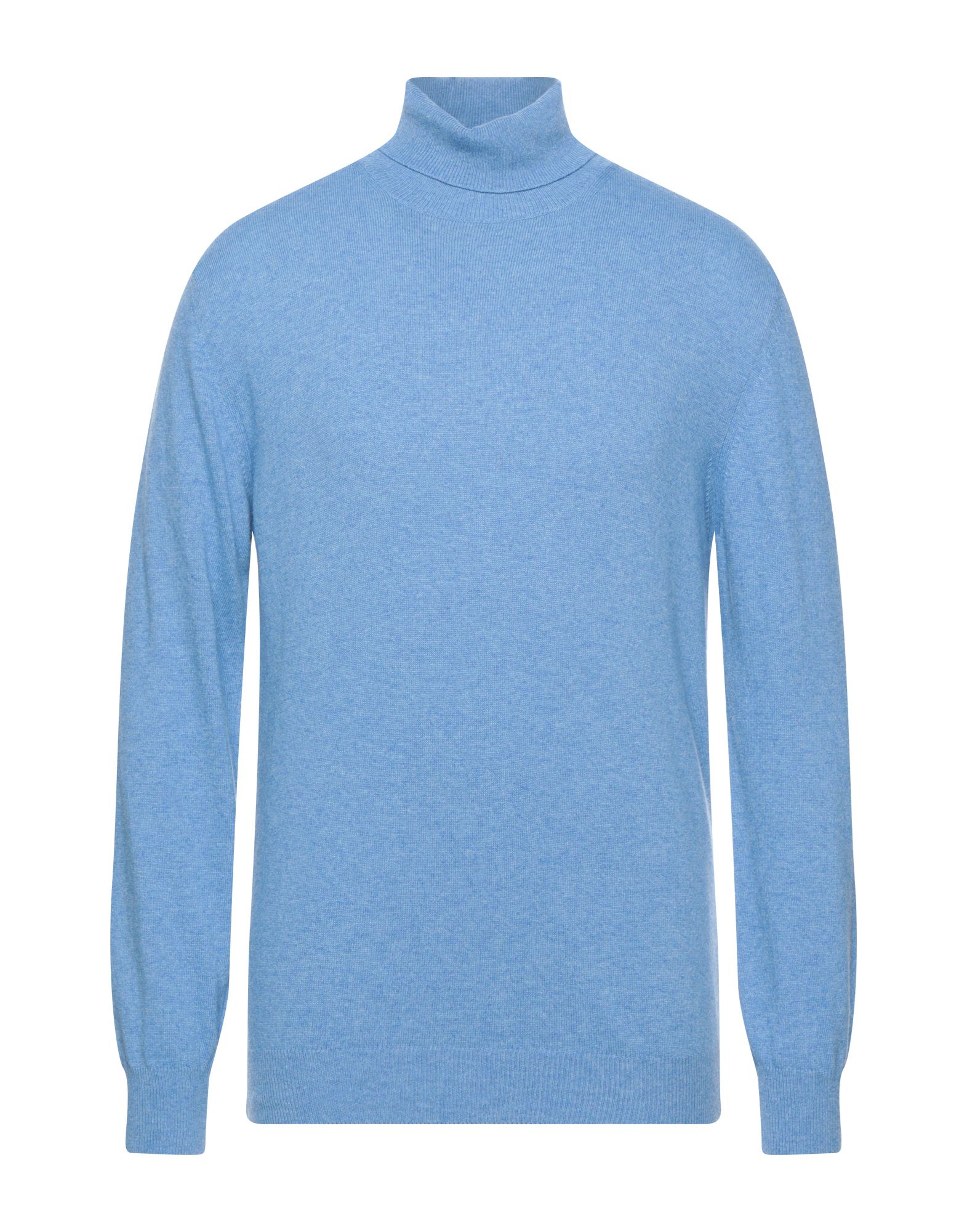 ALESSANDRO DELL'ACQUA Rollkragenpullover Herren Azurblau von ALESSANDRO DELL'ACQUA