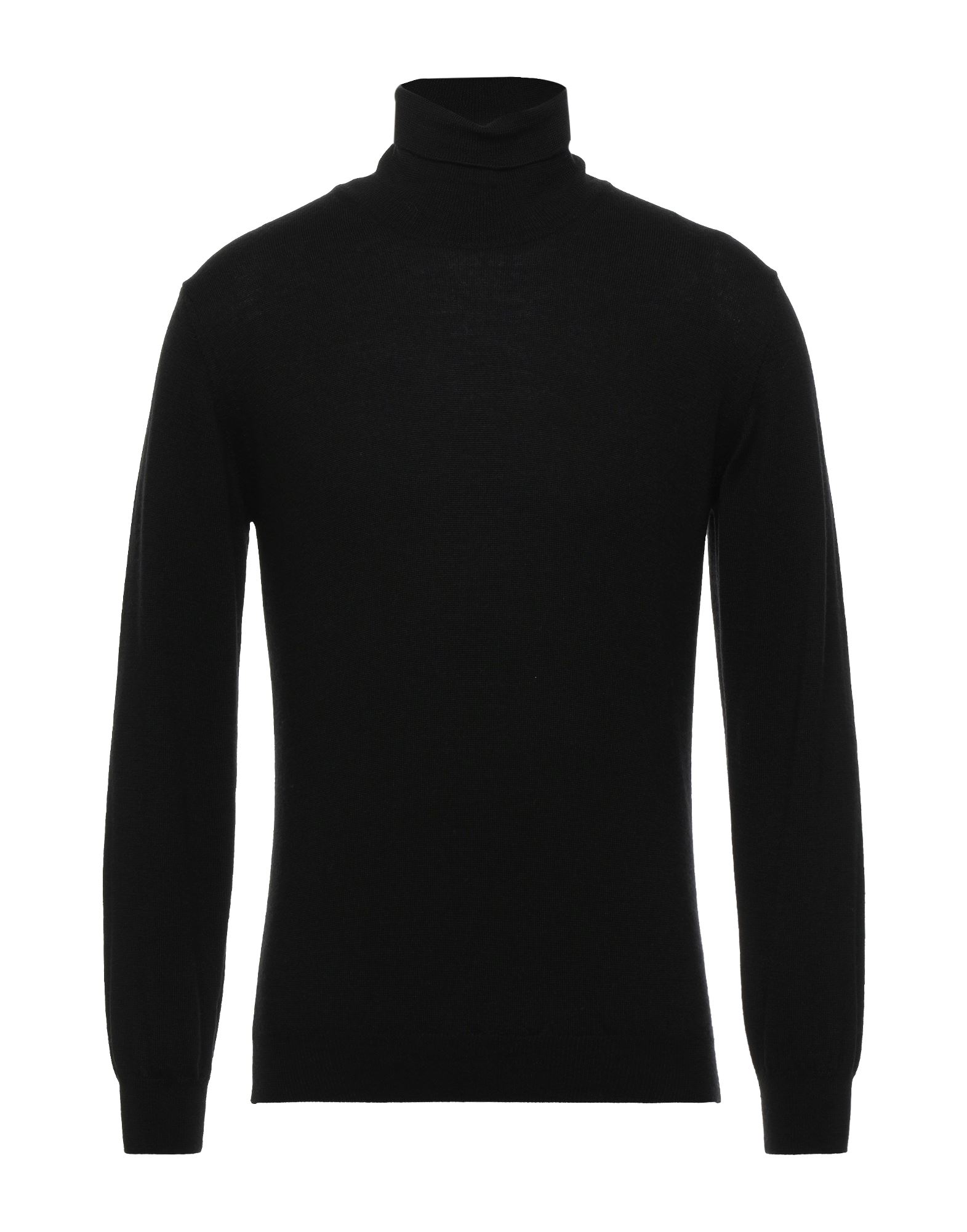 ALESSANDRO DELL'ACQUA Rollkragenpullover Herren Schwarz von ALESSANDRO DELL'ACQUA