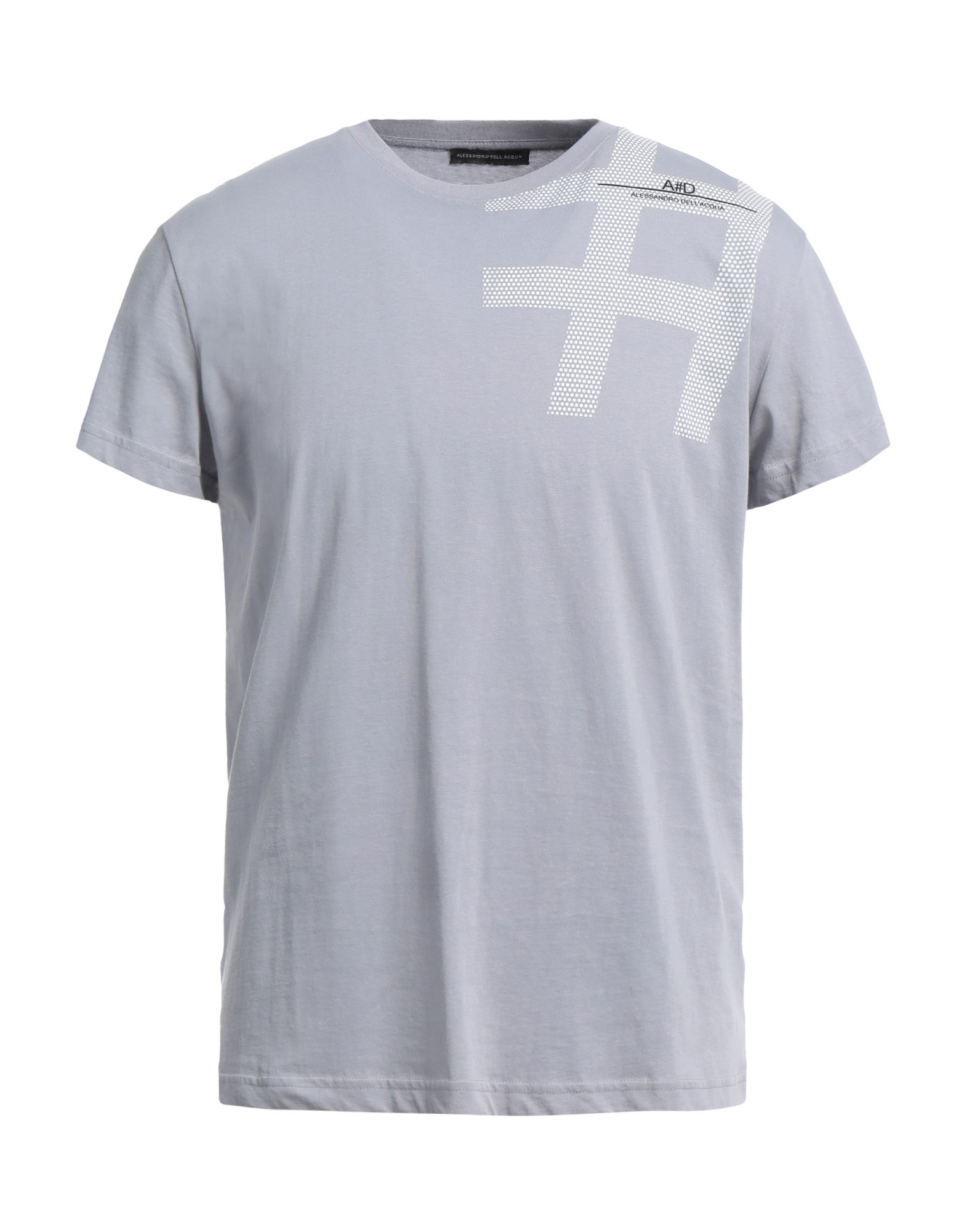 ALESSANDRO DELL'ACQUA T-shirts Herren Grau von ALESSANDRO DELL'ACQUA