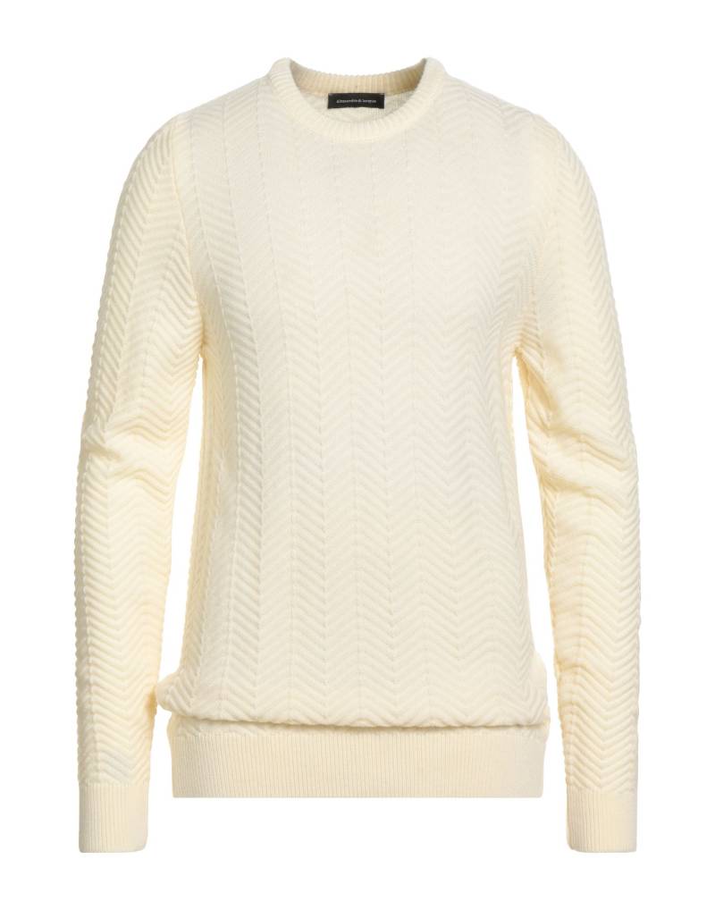 ALESSANDRO DI LORENZO Pullover Herren Cremeweiß von ALESSANDRO DI LORENZO