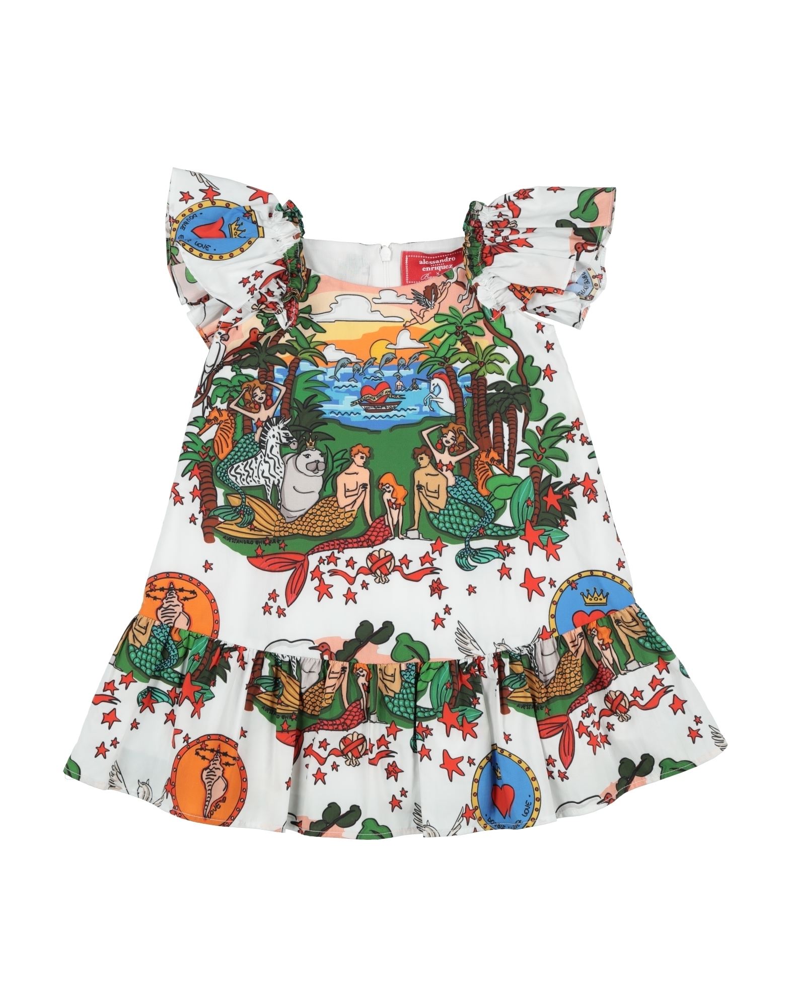 ALESSANDRO ENRIQUEZ Babykleid Kinder Weiß von ALESSANDRO ENRIQUEZ
