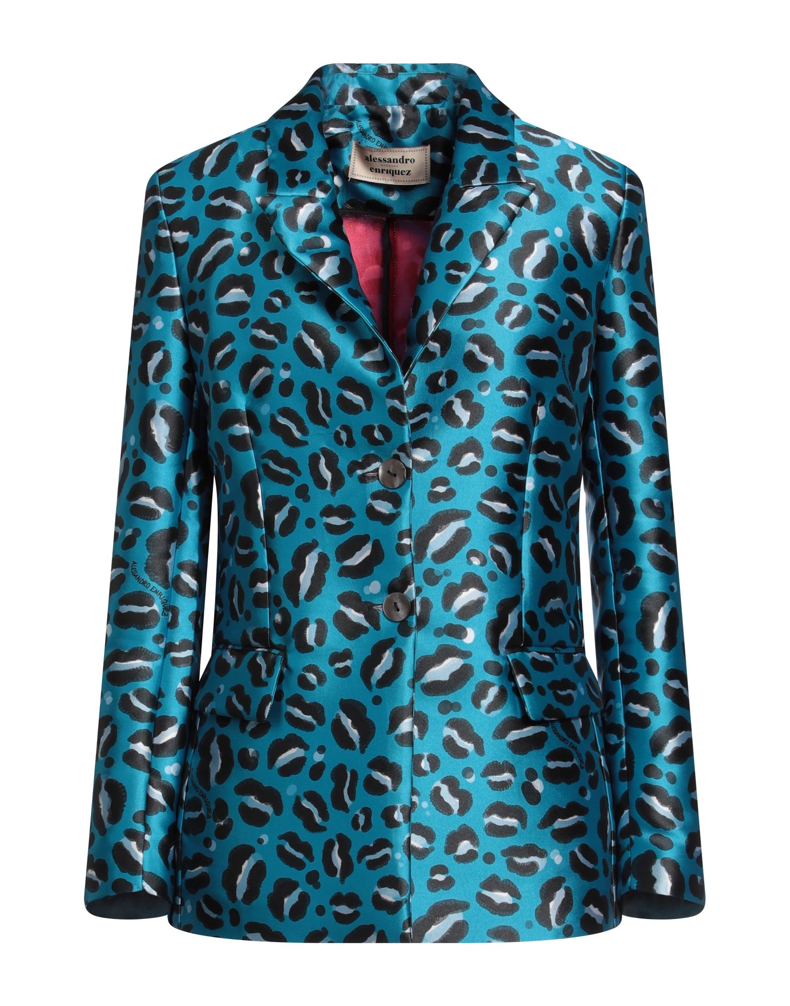 ALESSANDRO ENRIQUEZ Blazer Damen Azurblau von ALESSANDRO ENRIQUEZ
