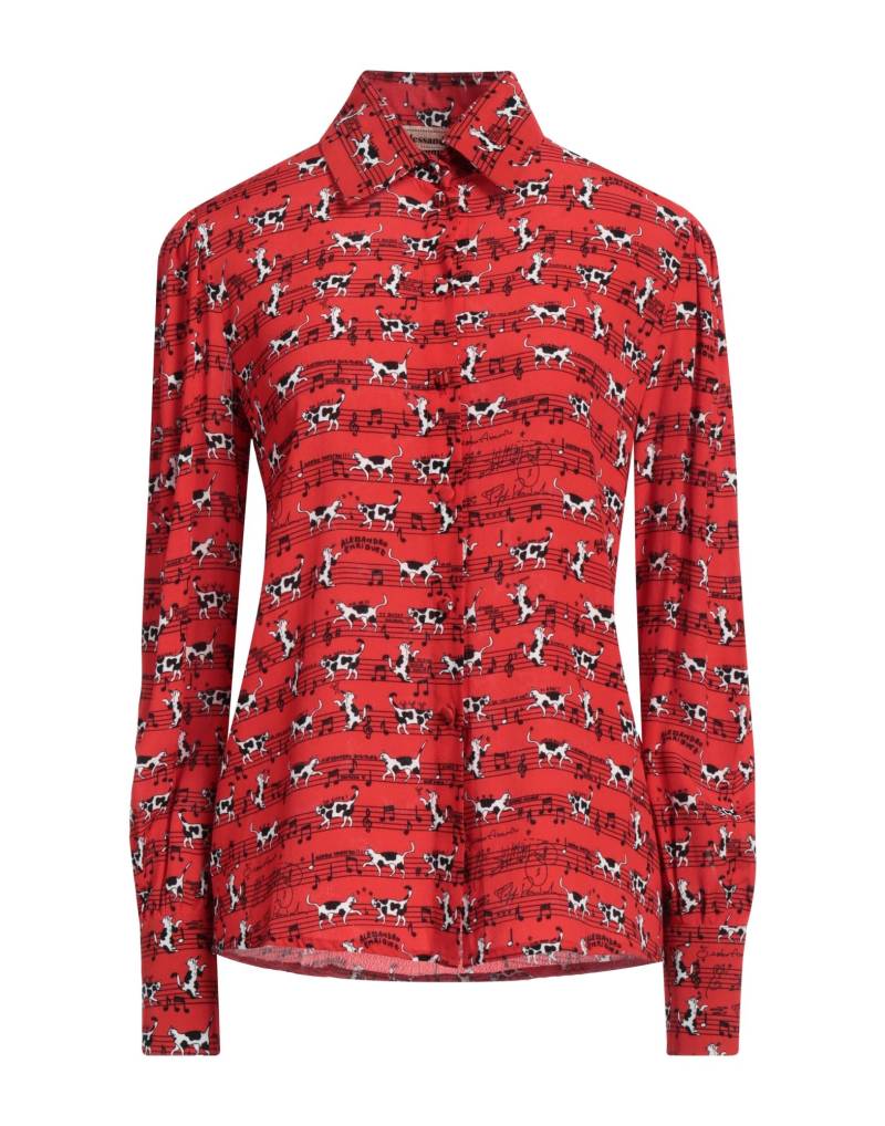 ALESSANDRO ENRIQUEZ Hemd Damen Rot von ALESSANDRO ENRIQUEZ