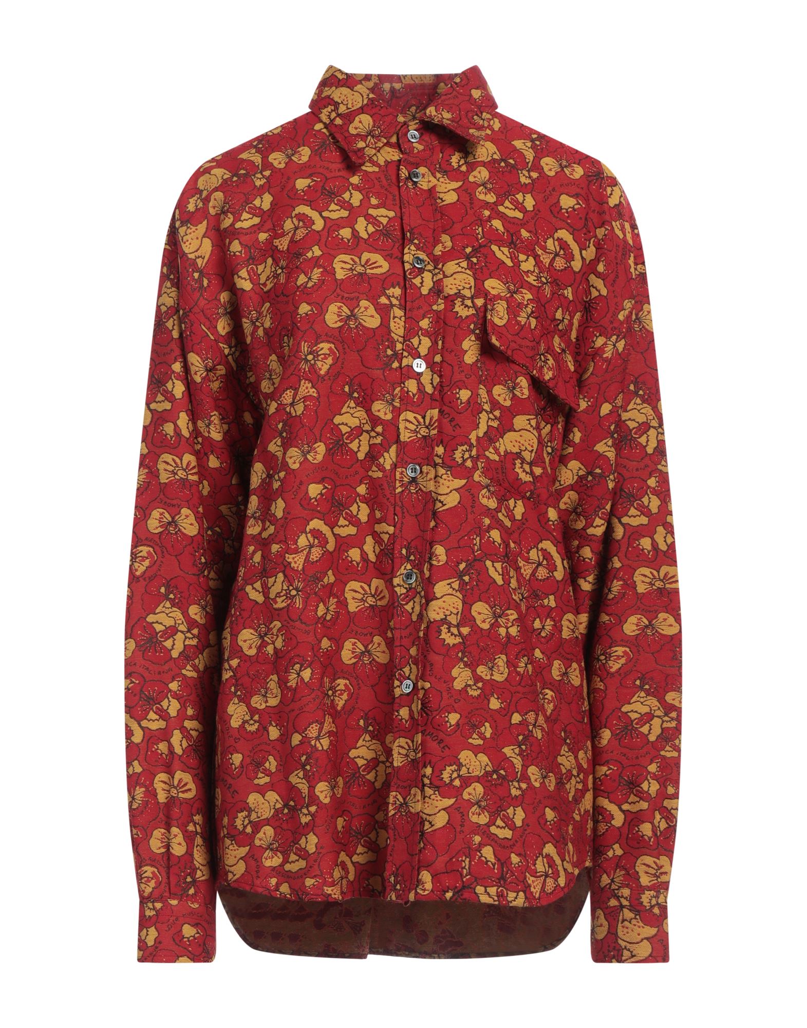 ALESSANDRO ENRIQUEZ Hemd Damen Rot von ALESSANDRO ENRIQUEZ