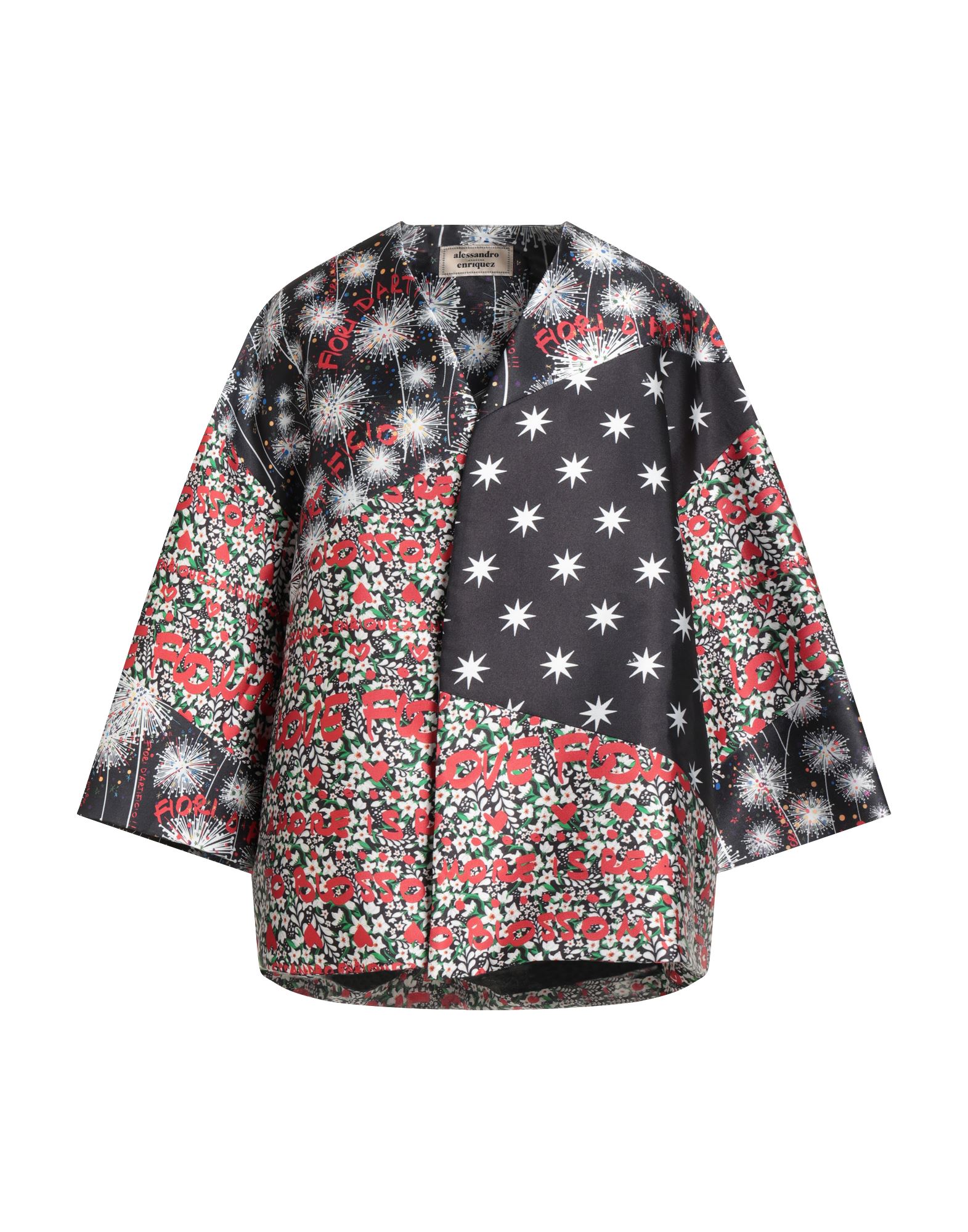 ALESSANDRO ENRIQUEZ Jacke & Anorak Damen Schwarz von ALESSANDRO ENRIQUEZ