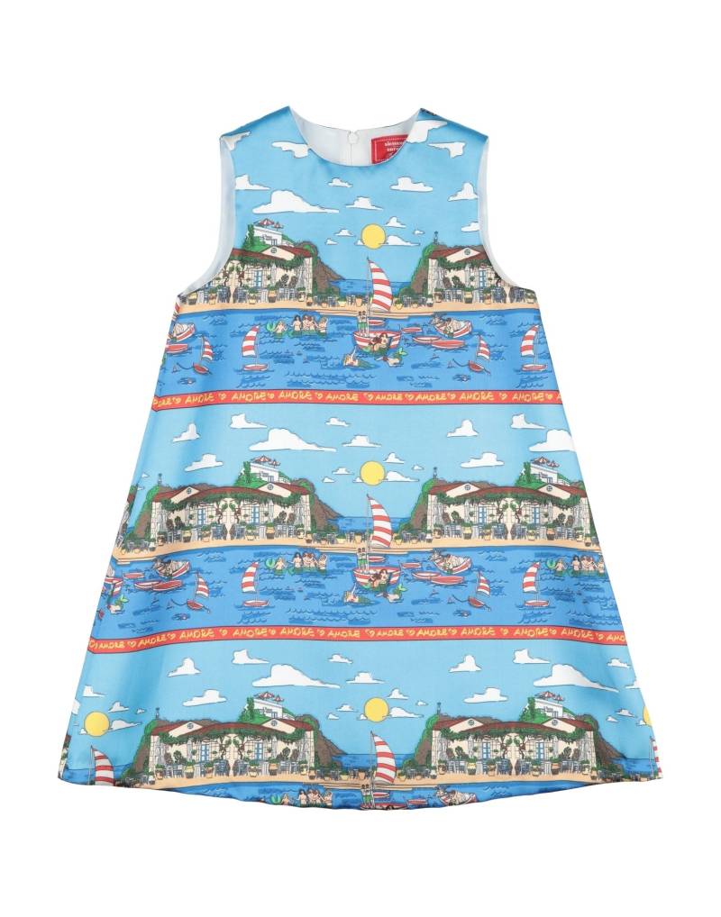 ALESSANDRO ENRIQUEZ Kinderkleid Kinder Azurblau von ALESSANDRO ENRIQUEZ