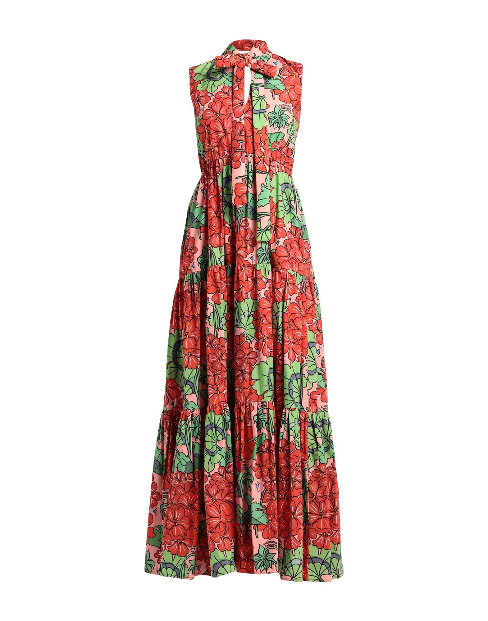 ALESSANDRO ENRIQUEZ Maxi-kleid Damen Rot ALESSANDRO ENRIQUEZ Maxi-kleid Damen Rot von ALESSANDRO ENRIQUEZ