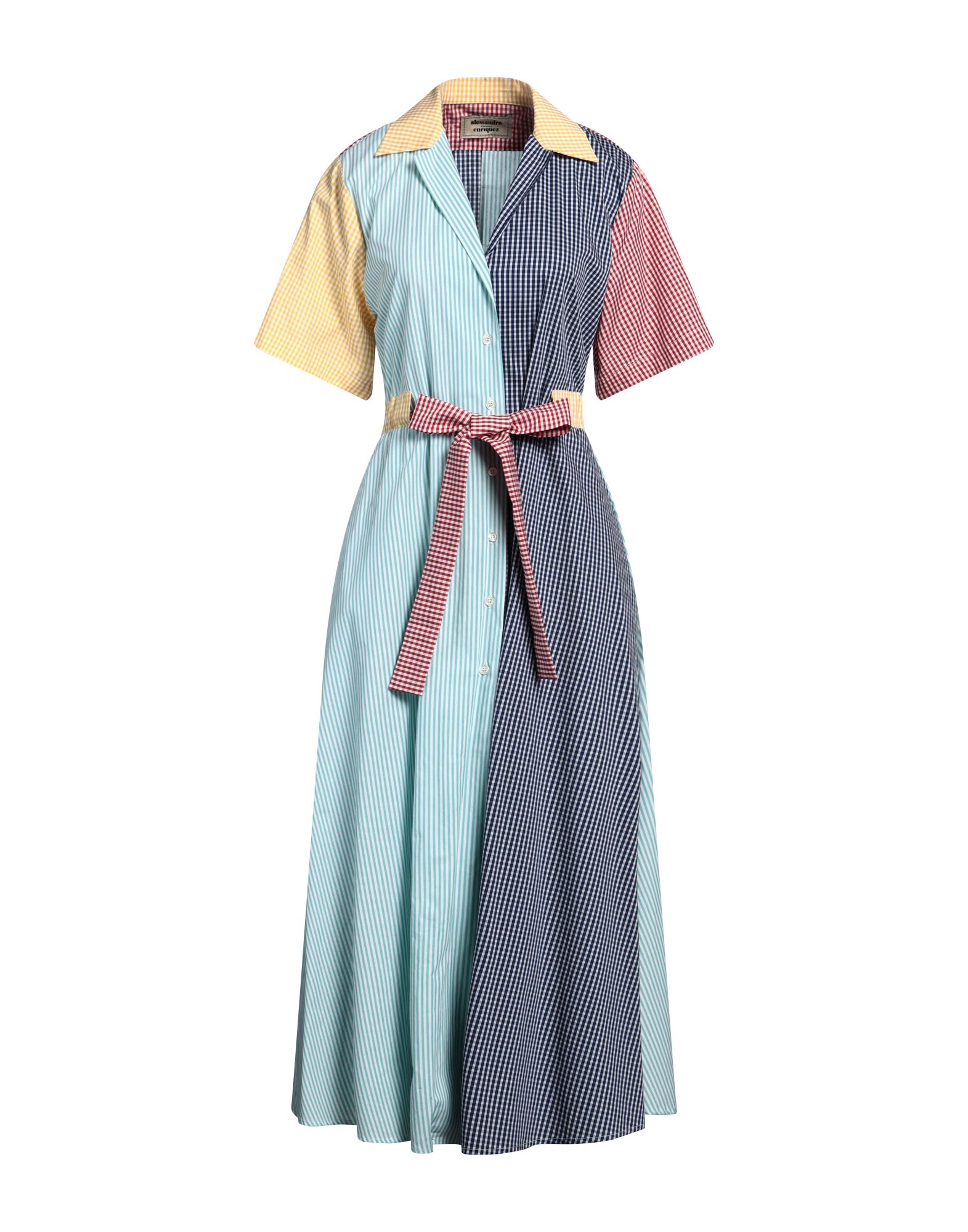 ALESSANDRO ENRIQUEZ Maxi-kleid Damen Tūrkis von ALESSANDRO ENRIQUEZ