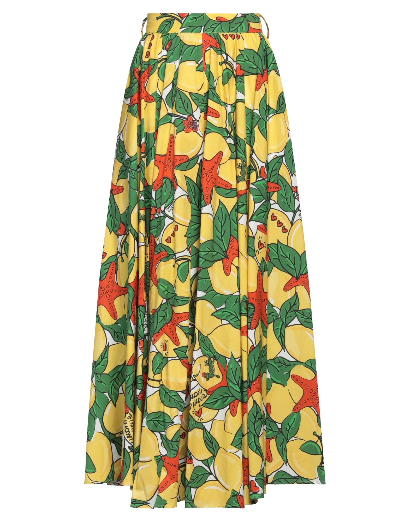 ALESSANDRO ENRIQUEZ Maxi-rock Damen Gelb von ALESSANDRO ENRIQUEZ