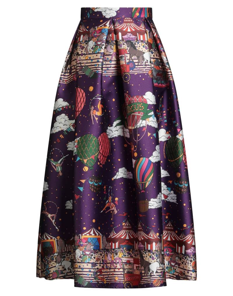 ALESSANDRO ENRIQUEZ Maxi-rock Damen Violett von ALESSANDRO ENRIQUEZ