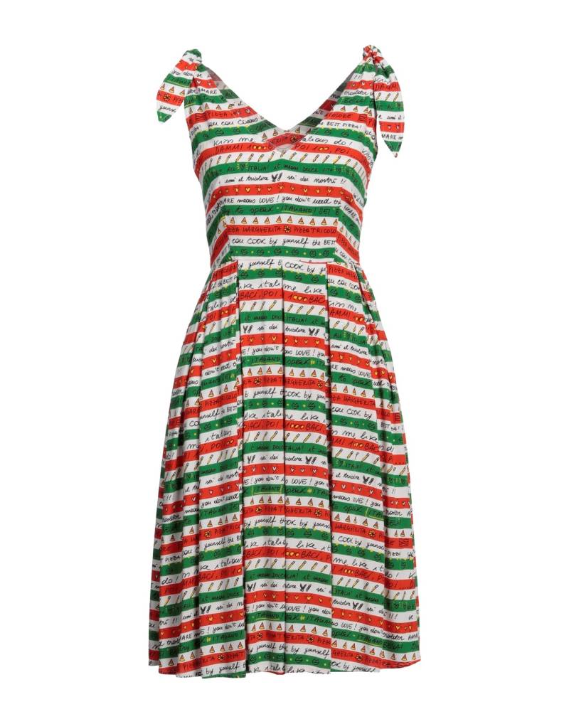 ALESSANDRO ENRIQUEZ Midi-kleid Damen Grün von ALESSANDRO ENRIQUEZ