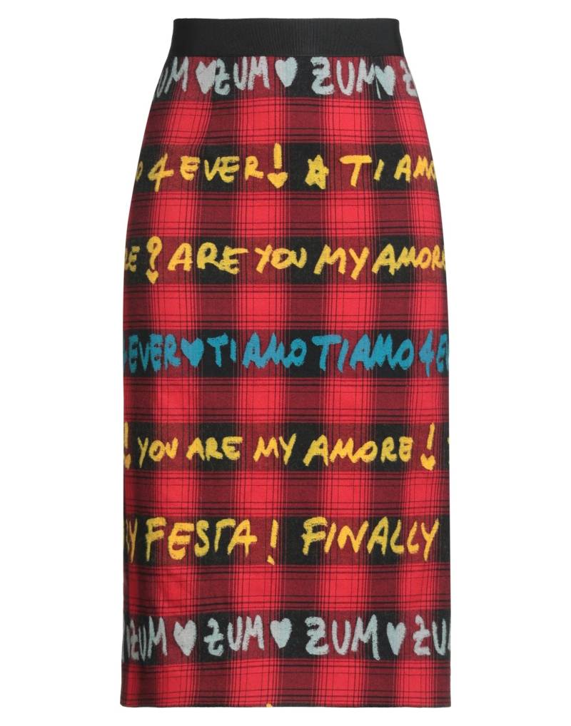 ALESSANDRO ENRIQUEZ Midi-rock Damen Rot von ALESSANDRO ENRIQUEZ