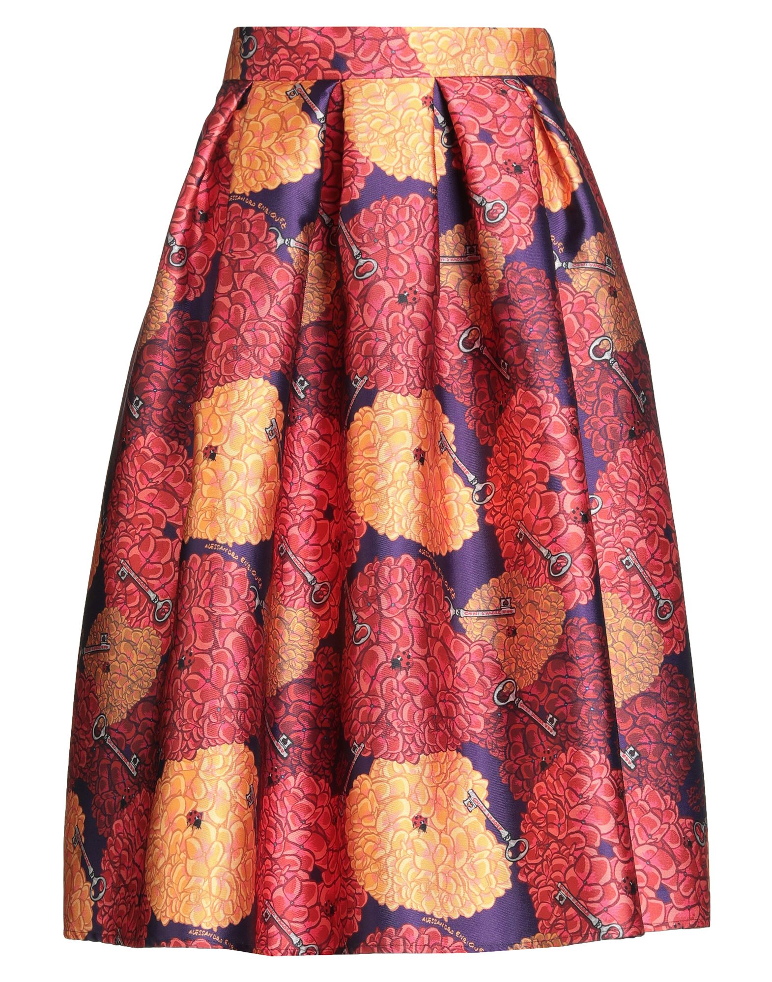 ALESSANDRO ENRIQUEZ Midi-rock Damen Violett von ALESSANDRO ENRIQUEZ