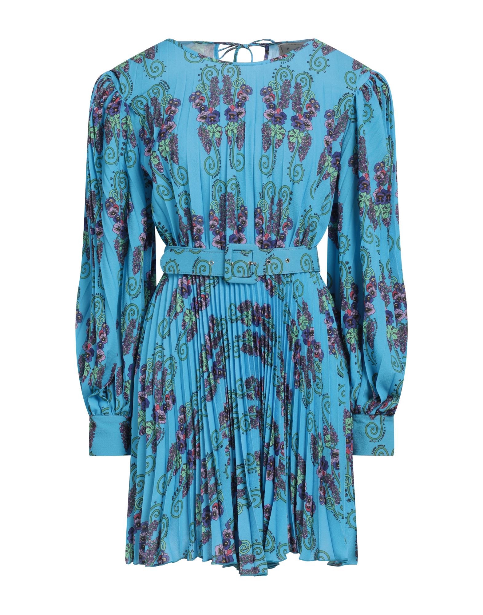 ALESSANDRO ENRIQUEZ Mini-kleid Damen Azurblau von ALESSANDRO ENRIQUEZ