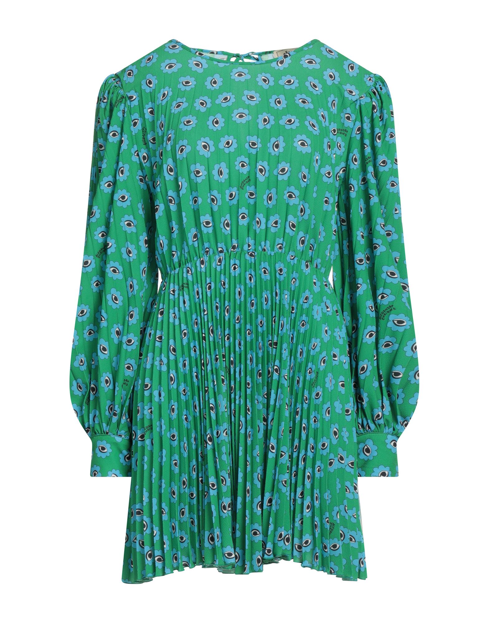 ALESSANDRO ENRIQUEZ Mini-kleid Damen Grün von ALESSANDRO ENRIQUEZ