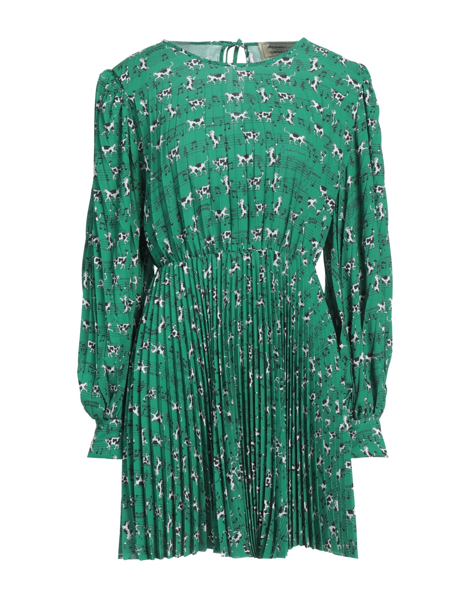 ALESSANDRO ENRIQUEZ Mini-kleid Damen Grün von ALESSANDRO ENRIQUEZ