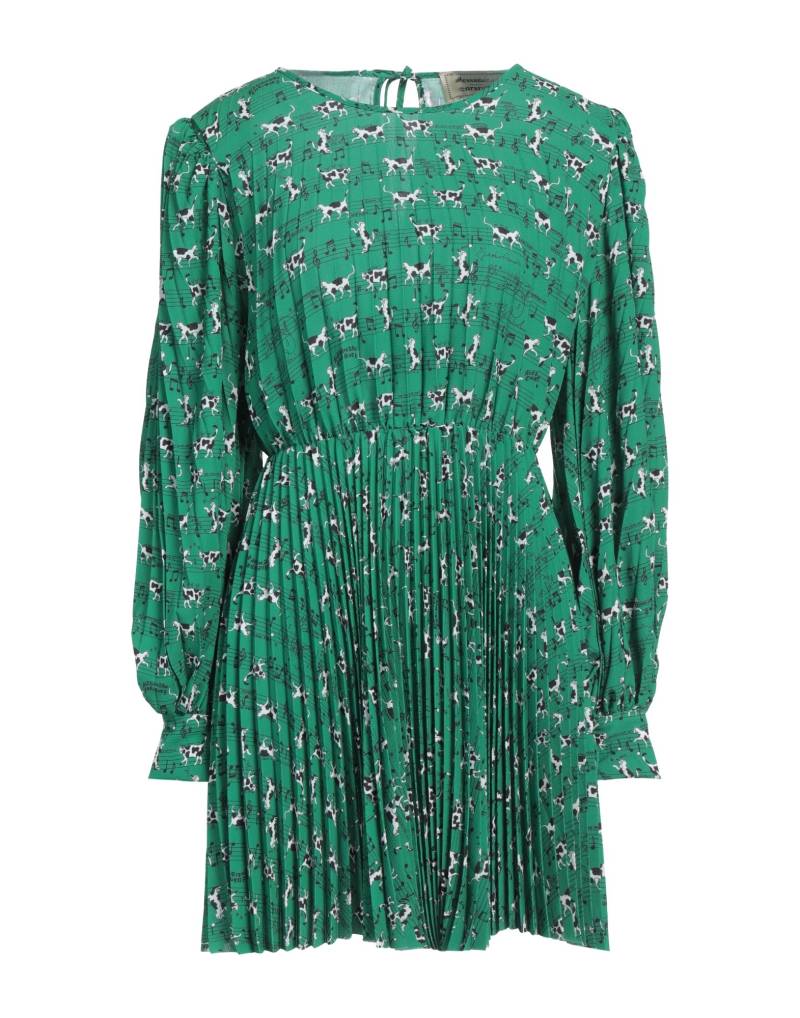 ALESSANDRO ENRIQUEZ Mini-kleid Damen Grün von ALESSANDRO ENRIQUEZ