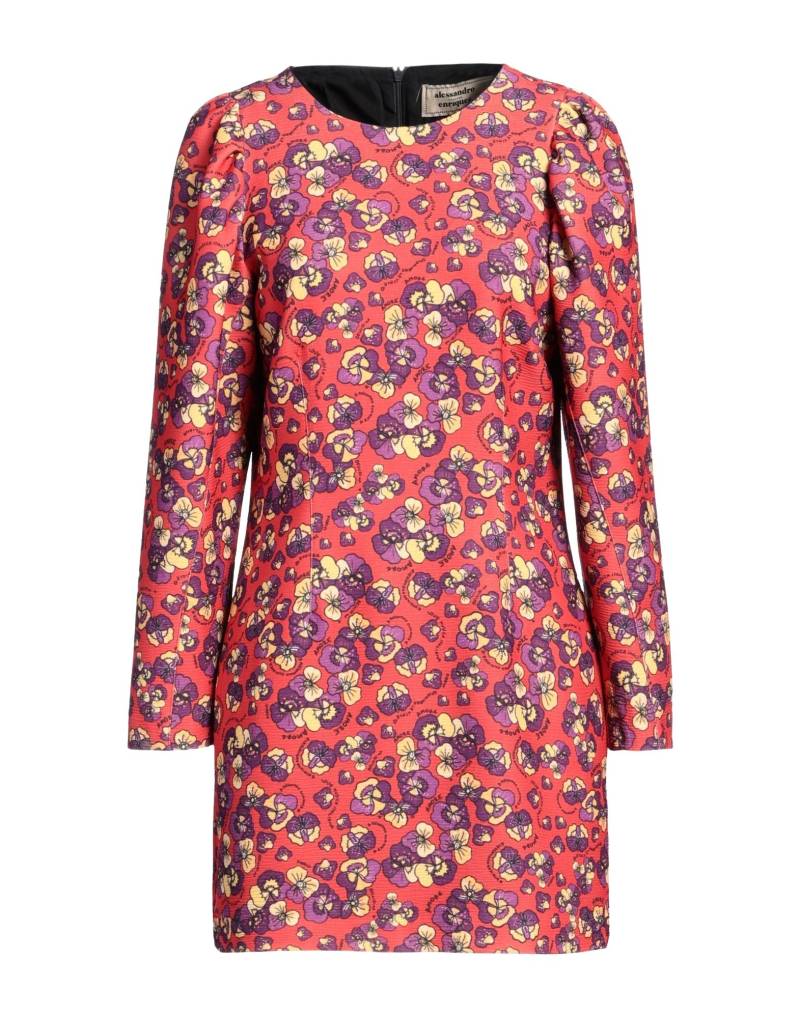 ALESSANDRO ENRIQUEZ Mini-kleid Damen Rot von ALESSANDRO ENRIQUEZ