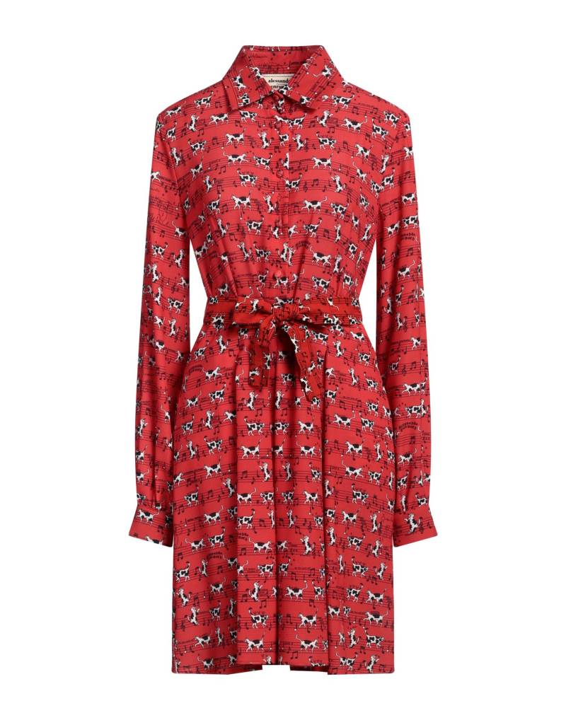 ALESSANDRO ENRIQUEZ Mini-kleid Damen Rot von ALESSANDRO ENRIQUEZ