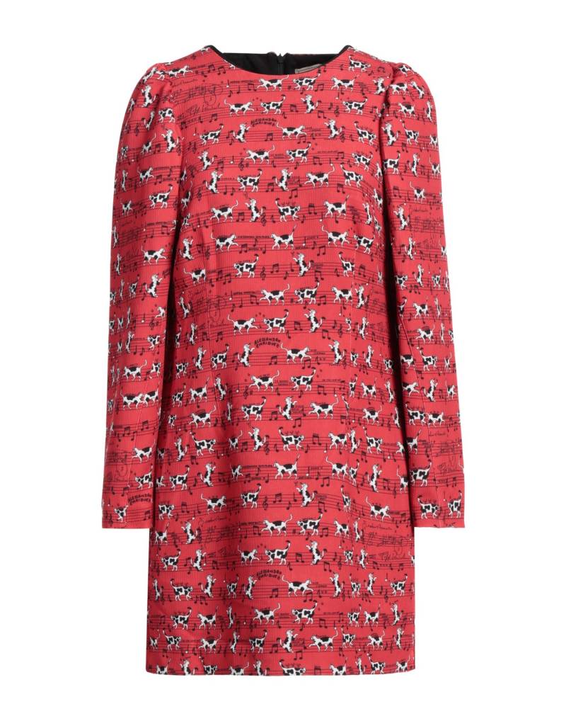 ALESSANDRO ENRIQUEZ Mini-kleid Damen Rot von ALESSANDRO ENRIQUEZ